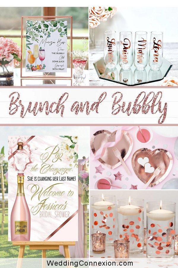 Brunch & Bubbly Bridal Shower Theme Idea